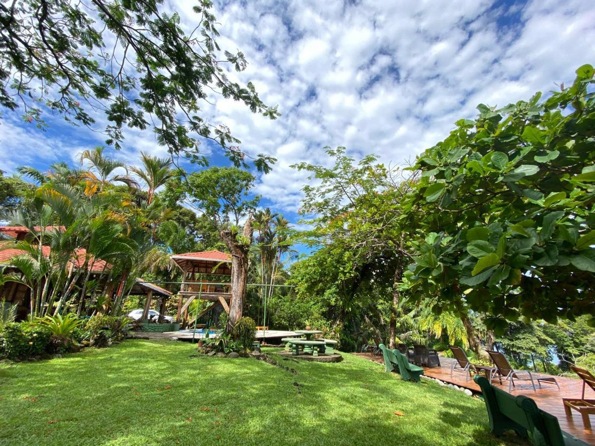 Pacific Edge Eco Lodge Dominical Bagian luar foto